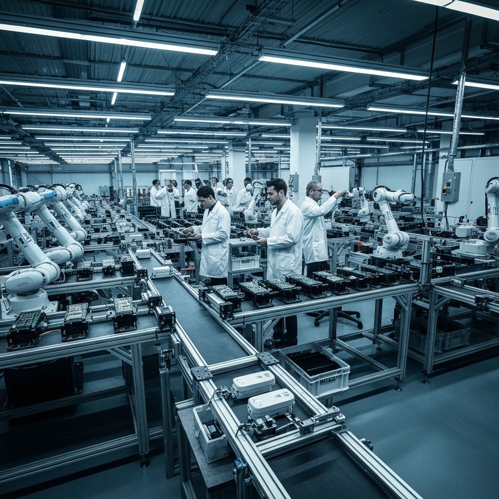 LockSense precision manufacturing facility